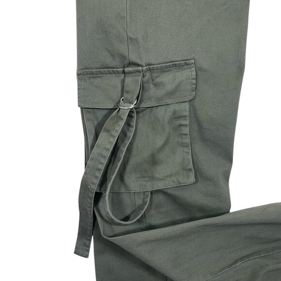 army green cargo utility  pants joggers size medium - Picture 13 of 16